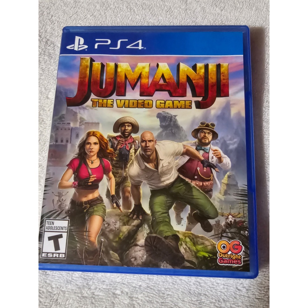 Jumanji The Video Game PS4 Action Adventure ESRB Teen Rated‎ Fun
